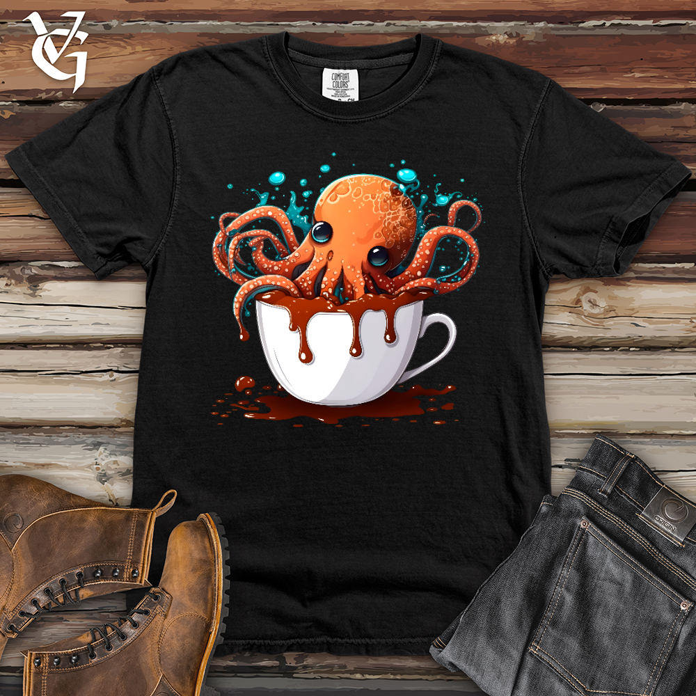 Viking Goods Octosplash Heavy Cotton Comfort Colors Tee Black / L