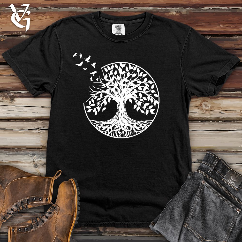 Viking Goods One With The Forest Heavy Cotton Comfort Colors Tee Black / L