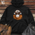 Viking Goods Orangutan Jungle Jam Headphone Vibes Midweight Hooded Sweatshirt Black / L