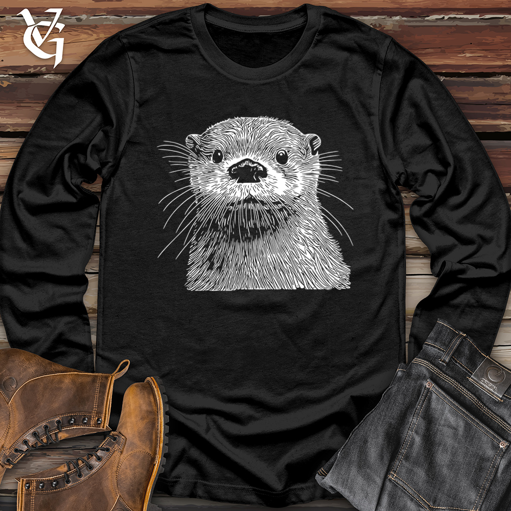 Viking Goods Otter Softstyle Long Sleeve Black / L