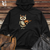 Viking Goods Owl Violinist Nocturne Midweight Hooded Sweatshirt Army / L