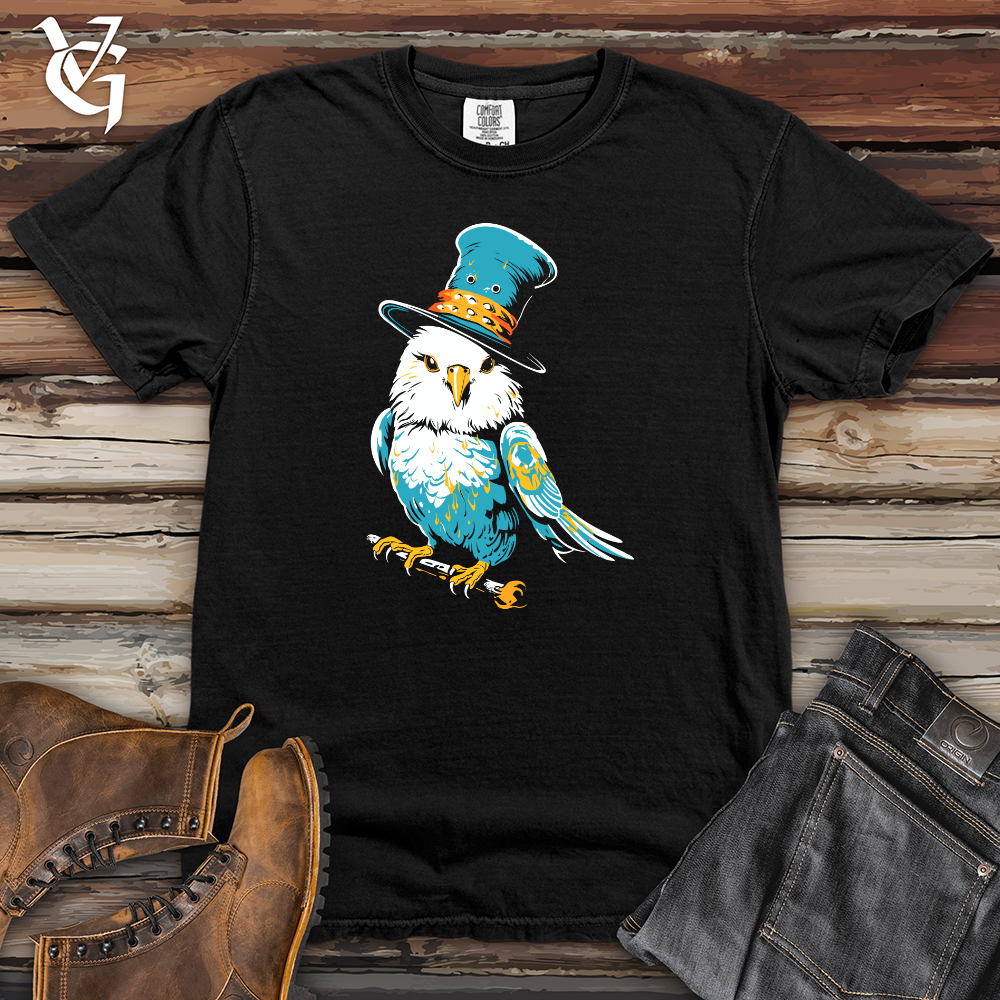 Viking Goods Owl Wizard Splendor Heavy Cotton Comfort Colors Tee Black / L