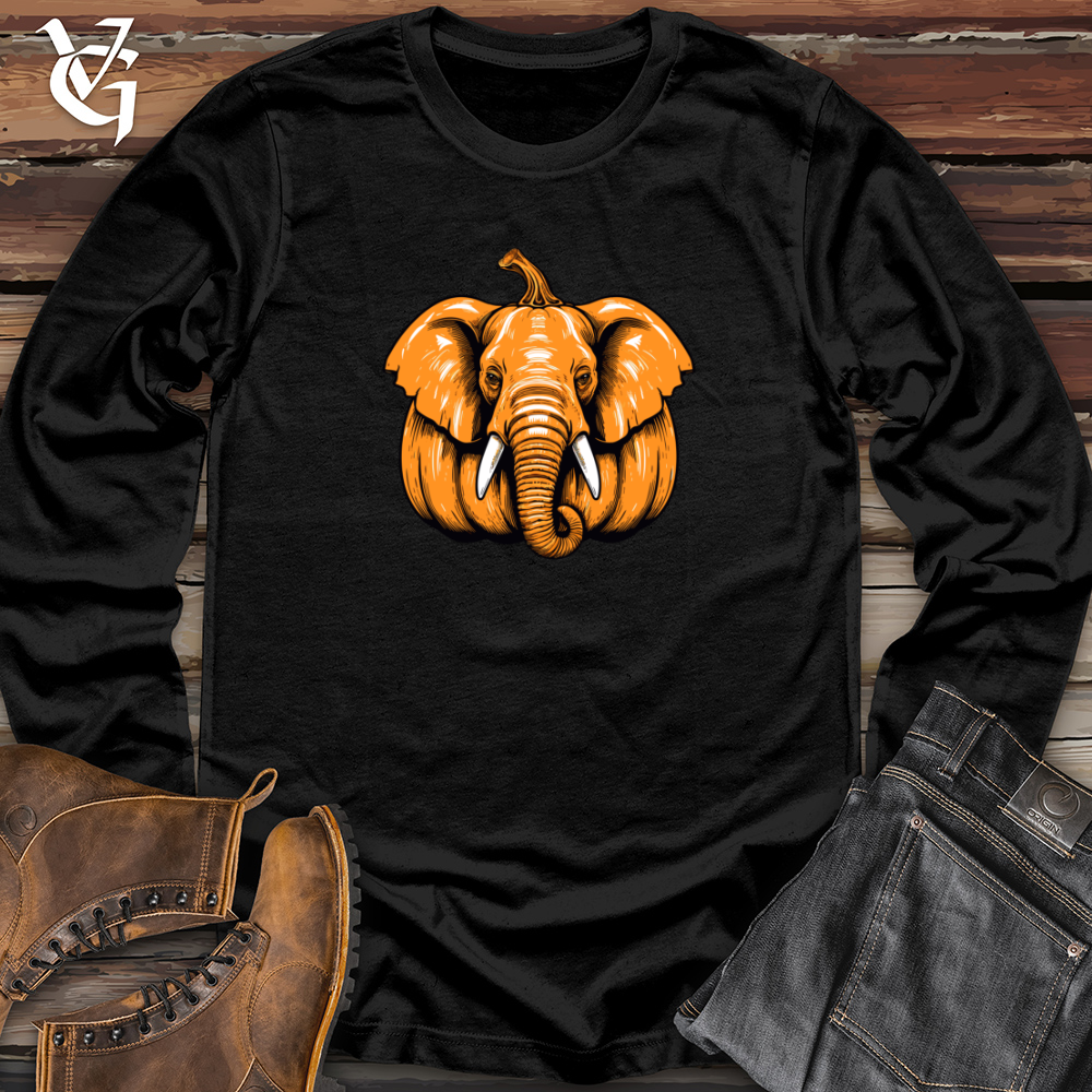 Viking Goods Pachyderm Pumpkin Long Sleeve Black / L
