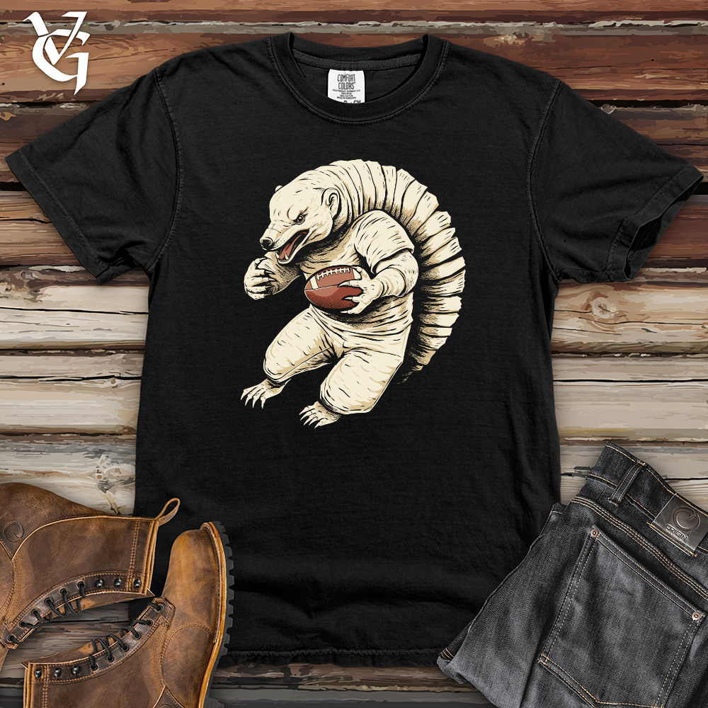 Viking Goods Pangolin Gridiron Rush Heavy Cotton Comfort Colors Tee Black / L