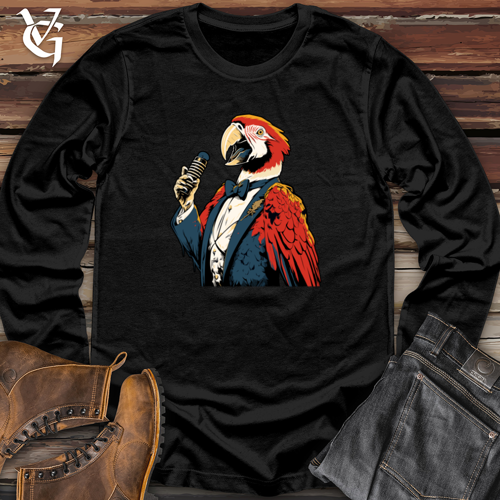 Viking Goods Parrot Crooner Spotlight Long Sleeve Black / L