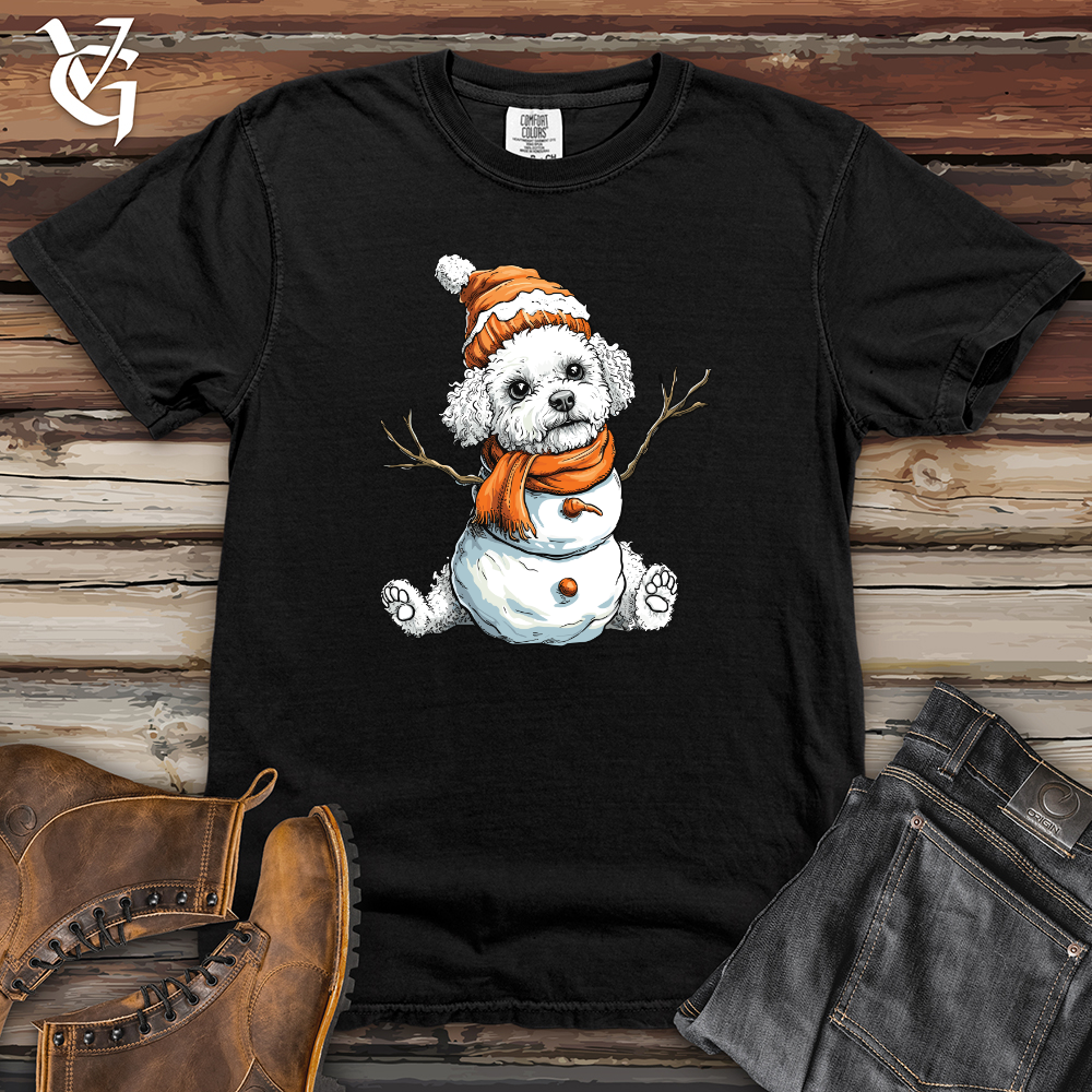 Viking Goods Piggy Beanie Smile Heavy Cotton Comfort Colors Tee Black / L