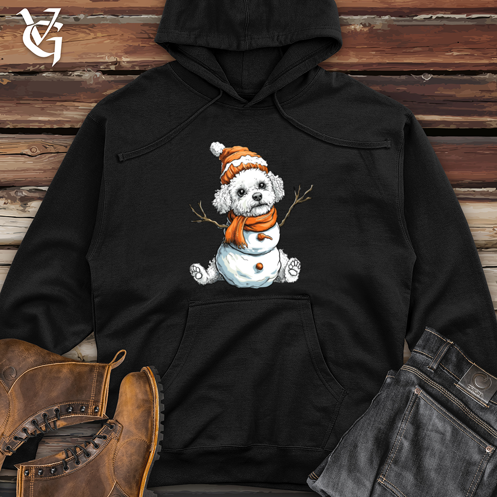 Viking Goods Piggy Beanie Smile Midweight Hooded Sweatshirt Black / L