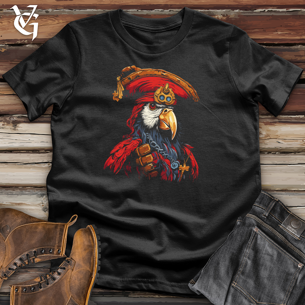 Viking Goods Pirate Eagle Outlaw Cotton Tee Dark Grey / L