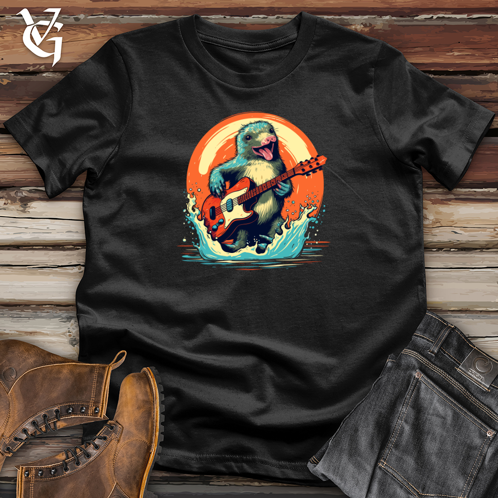 Viking Goods Platypus Aquatic Guitar Softstyle Tee Black / L