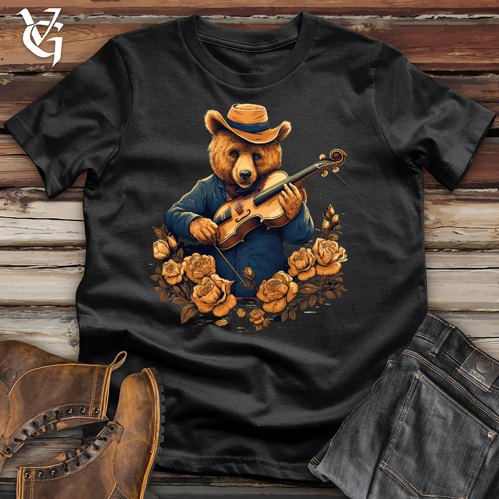 Viking Goods Professional Bear Violinist Cotton Tee Ash / L