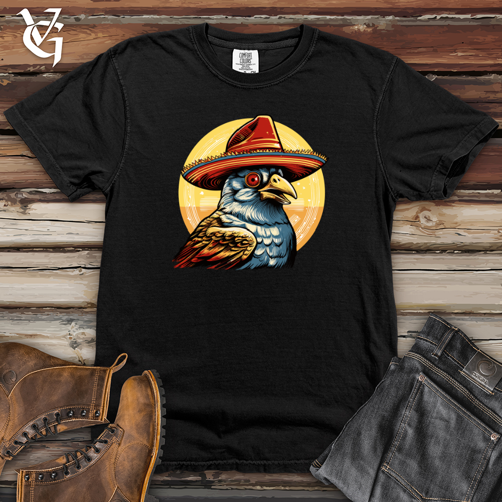 Viking Goods Quail Desert Calling Cowboy Caper Heavy Cotton Comfort Colors Tee Black / L
