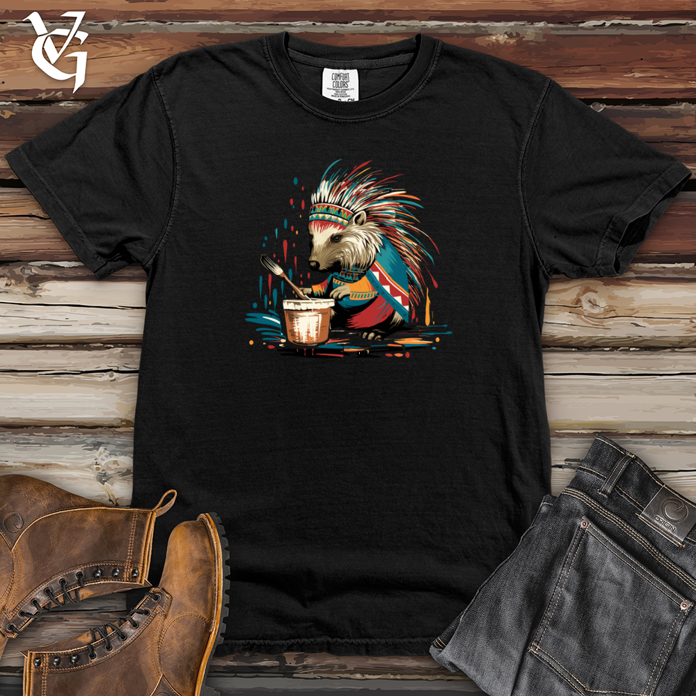 Viking Goods Quilled Artistry Heavy Cotton Comfort Colors Tee Black / L