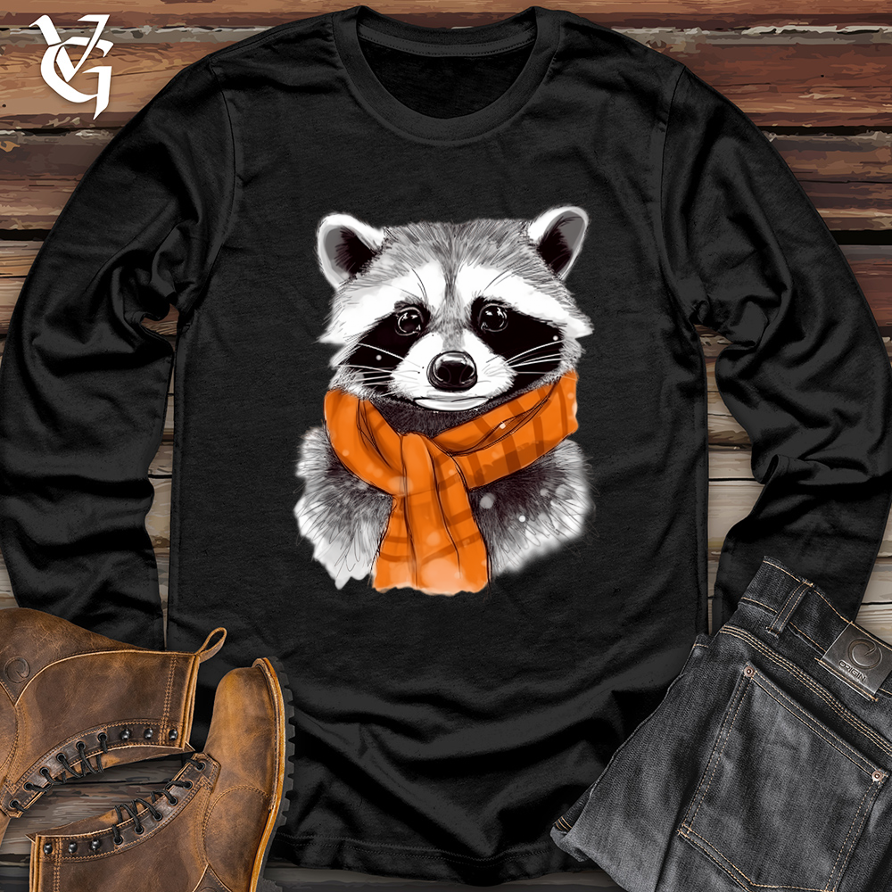 Viking Goods Raccoon Chief Softstyle Long Sleeve Black / L