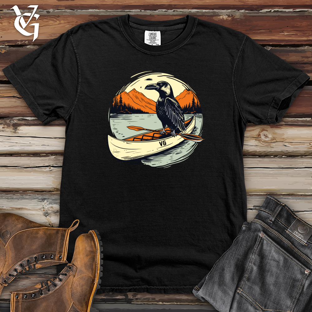 Viking Goods Raven River Paddler Heavy Cotton Comfort Colors Tee Black / L