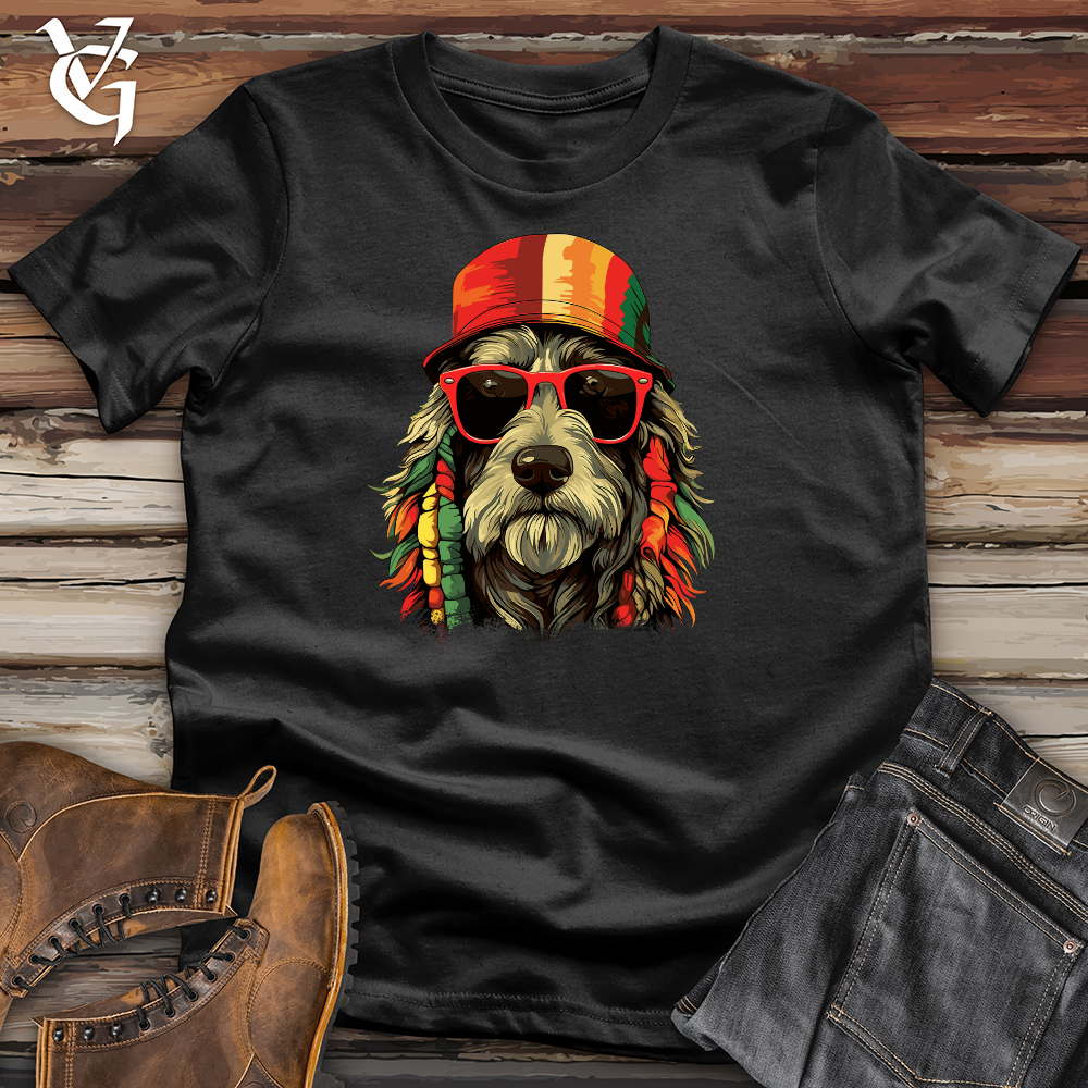 Viking Goods Reggae Pooch Vibes Cotton Tee Black / L