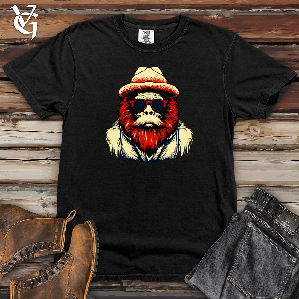 Viking Goods Retro Boss Yeti Heavy Cotton Comfort Colors Tee Black / L