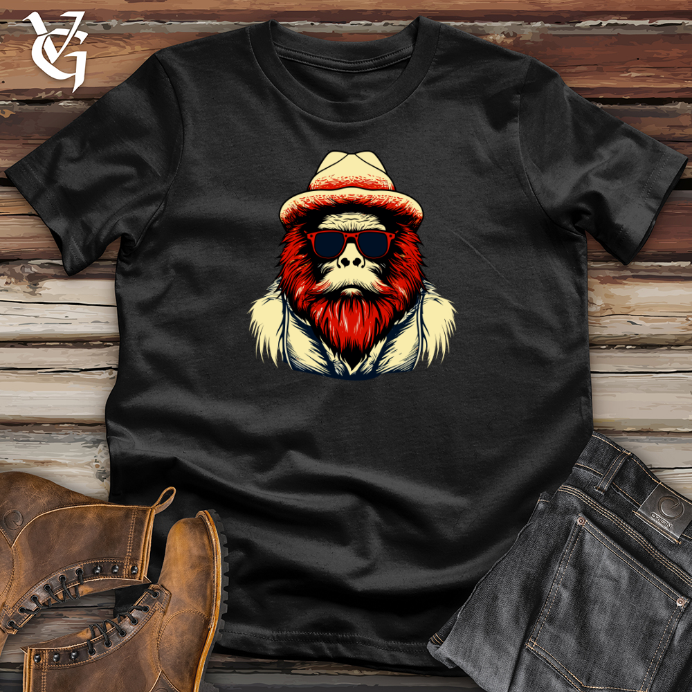 Viking Goods Retro Boss Yeti Softstyle Tee Black / L