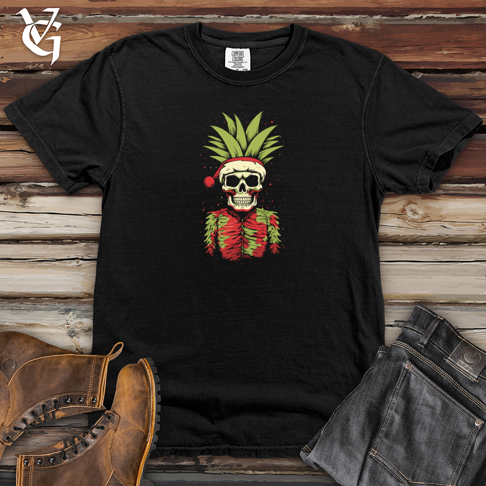 Viking Goods Retro Festive Pineapple 01 Heavy Cotton Comfort Colors Tee Black / L