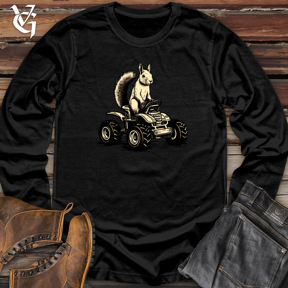 Viking Goods Retro Nut Rider Long Sleeve Black / L