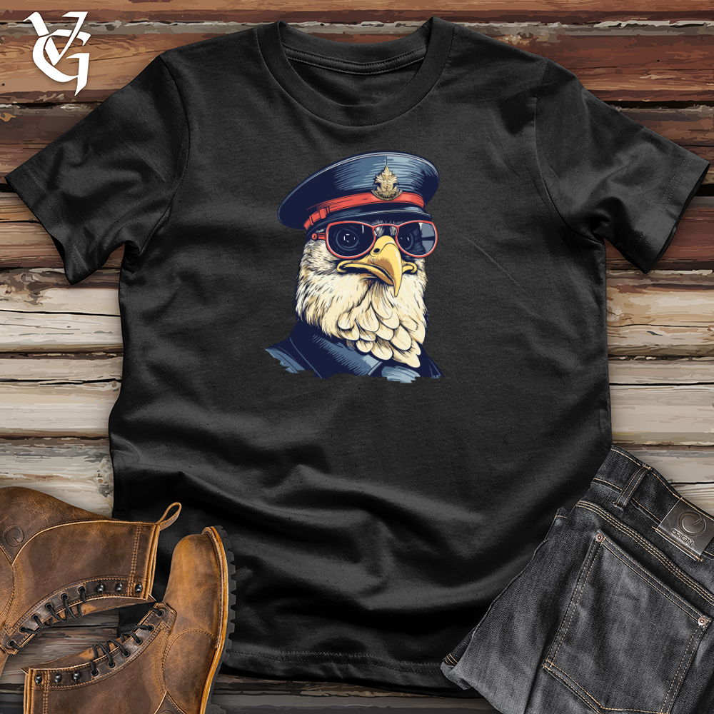 Viking Goods Retro Police Clucker Cotton Tee Black / L