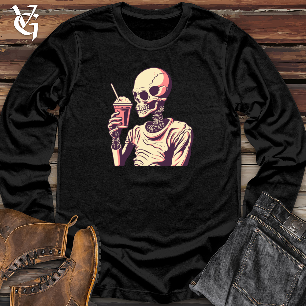 Viking Goods Retro Quencher Long Sleeve Black / L