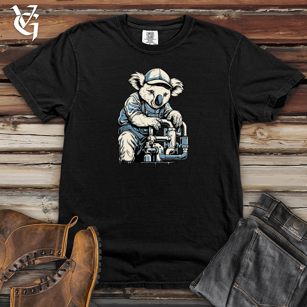 Viking Goods Retro Rooter Heavy Cotton Comfort Colors Tee Black / L