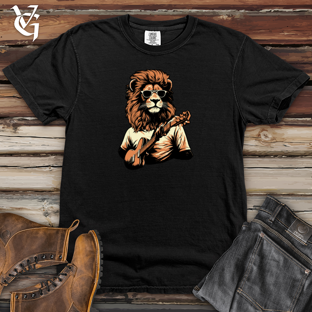 Viking Goods Roaring Riffs Heavy Cotton Comfort Colors Tee Black / L