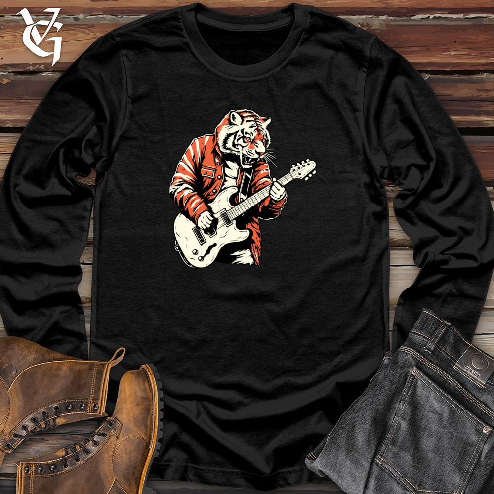Viking Goods Rockin' Roar Tiger Long Sleeve Black / L