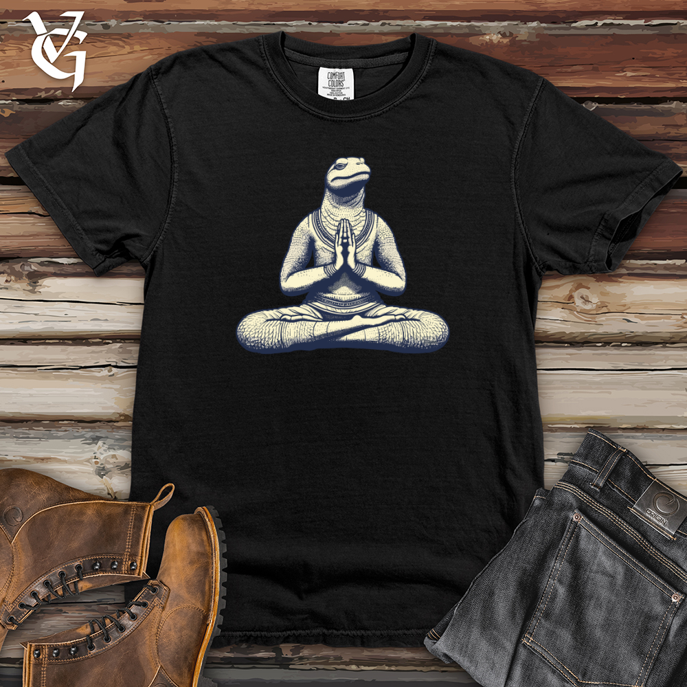 Viking Goods Salamander Zen Master Heavy Cotton Comfort Colors Tee Black / L