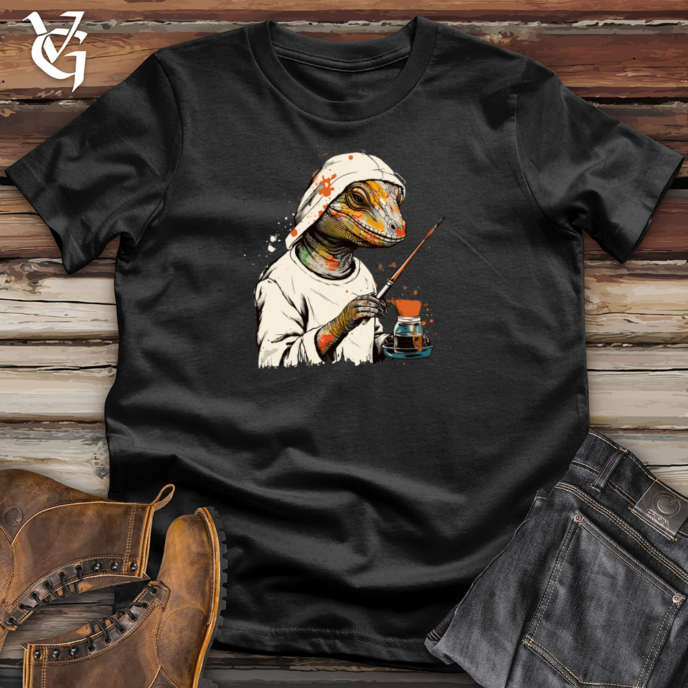 Viking Goods Scaled Artistry Cotton Tee Black / L