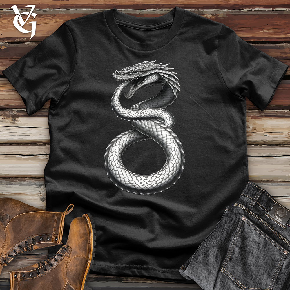 Viking Goods Serpent Tail Cotton Tee Black / L