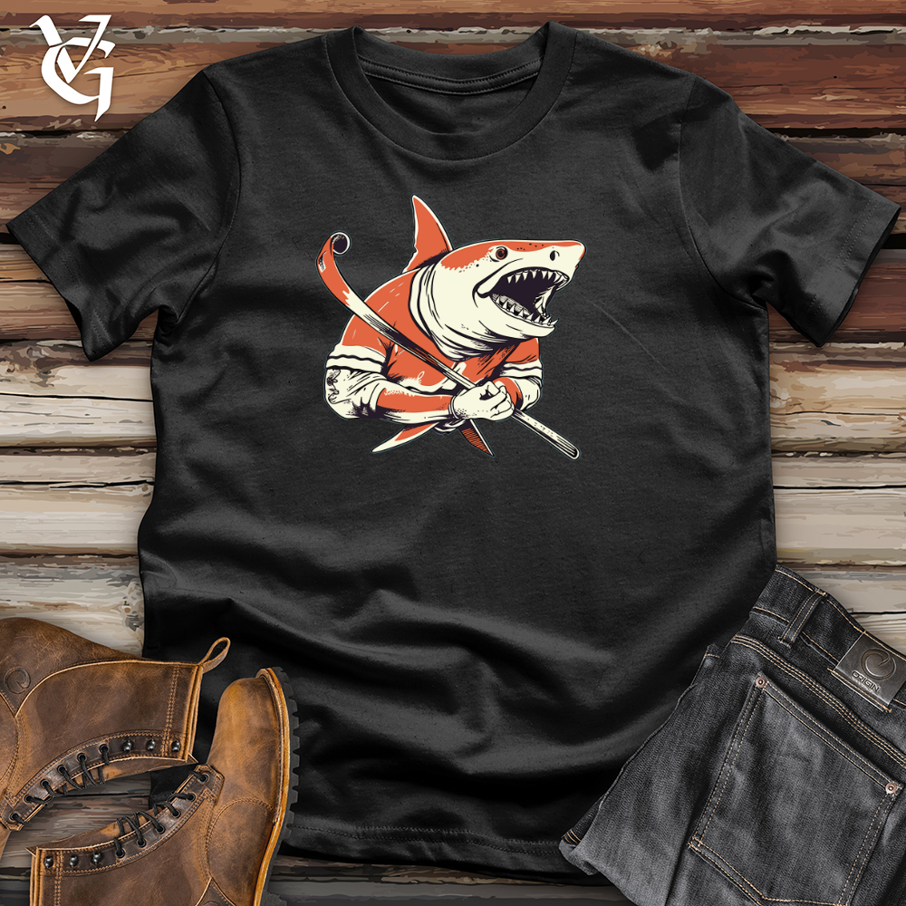 Viking Goods Sharkblade Slapshot Cotton Tee Black / L