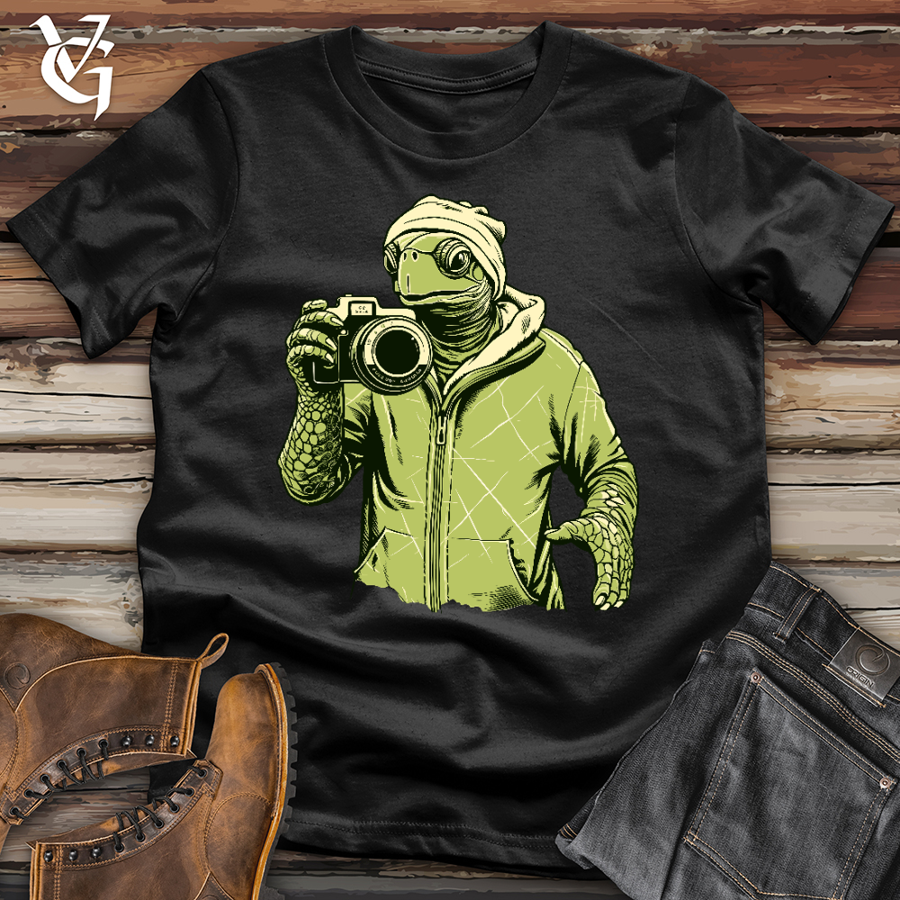 Viking Goods Shell Shutter Softstyle Tee Black / L