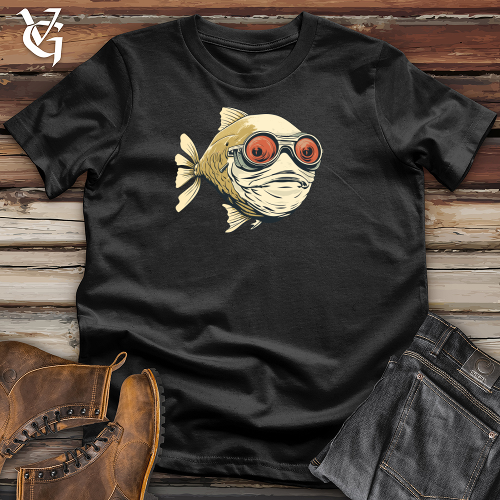 Viking Goods Skyborne Blobfish Pilot Cotton Tee Black / L