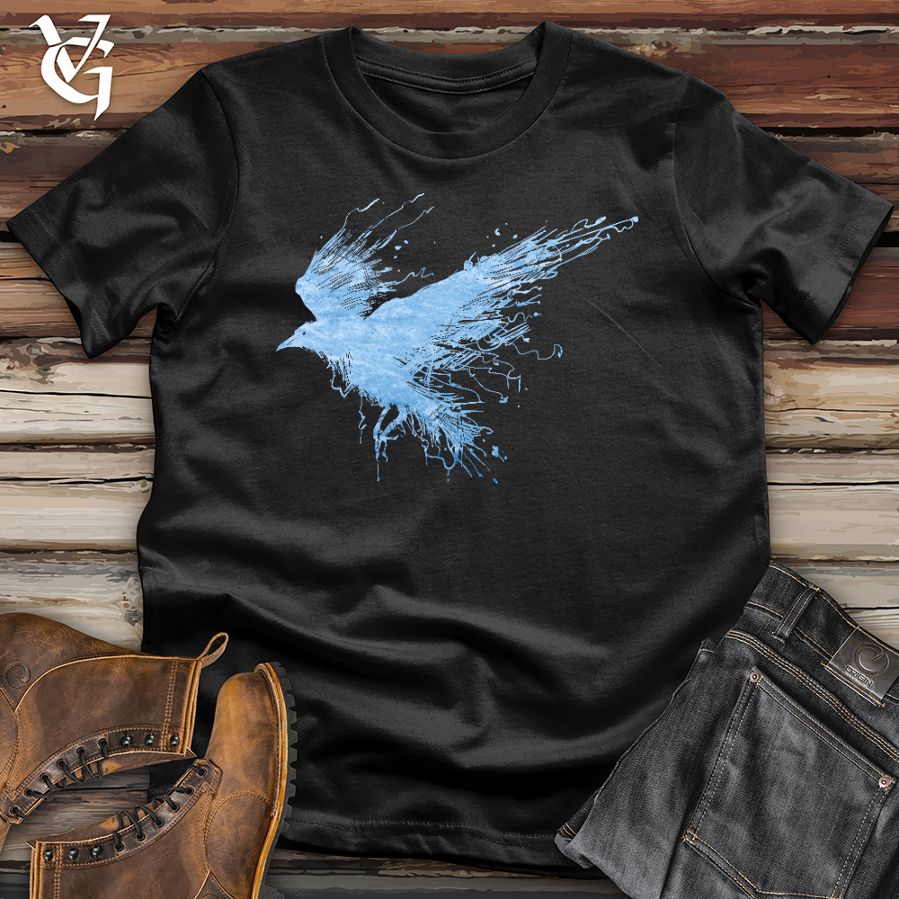 Viking Goods Smokey Winter Raven Softstyle Tee Black / L