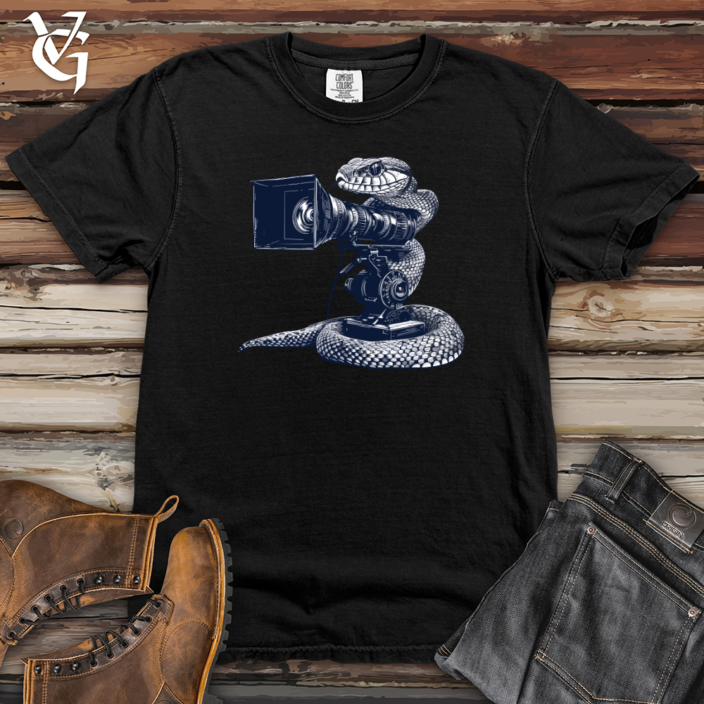 Viking Goods Snake Cinematic Shoot Heavy Cotton Comfort Colors Tee Black / L