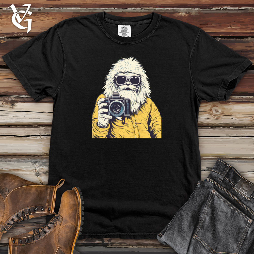 Viking Goods Snapshot Sasquatch Heavy Cotton Comfort Colors Tee Black / L