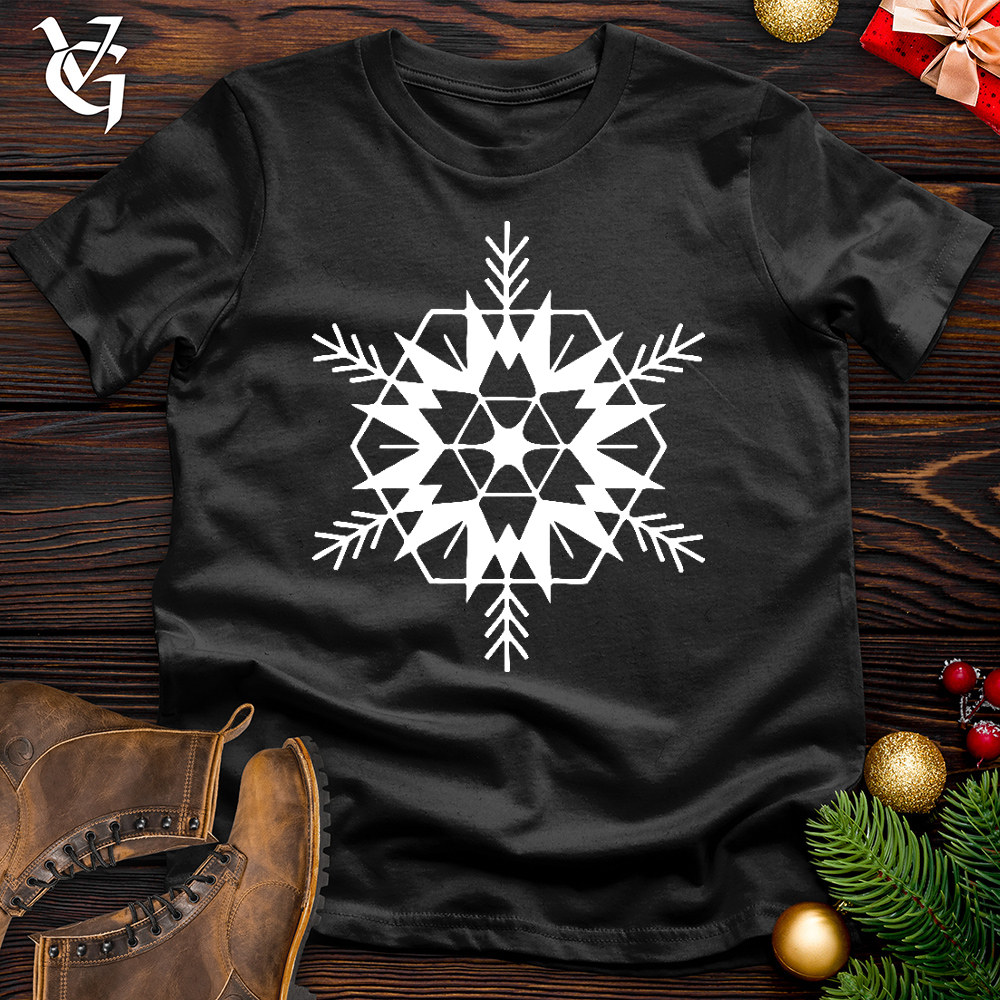 Viking Goods Snowflake Sign Cotton Tee Black / L