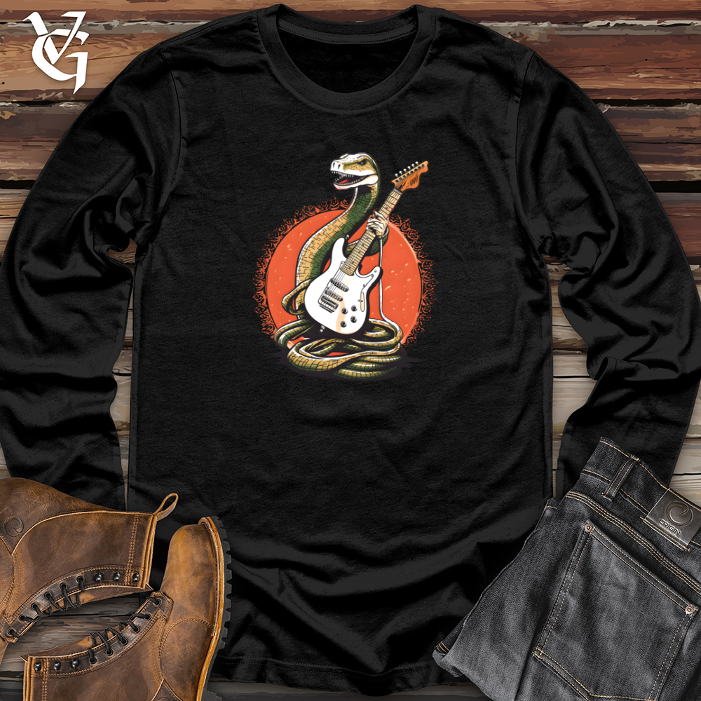 Viking Goods Sonic Serpent Shred Long Sleeve Black / L