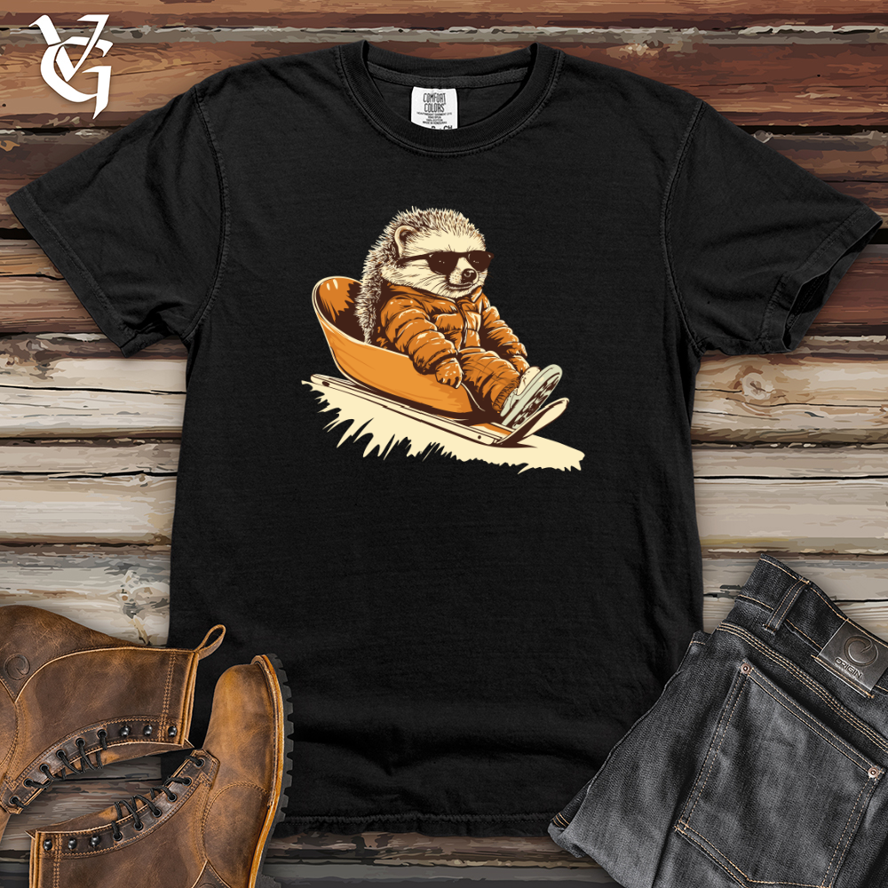 Viking Goods Spiky Slopes Heavy Cotton Comfort Colors Tee Black / L