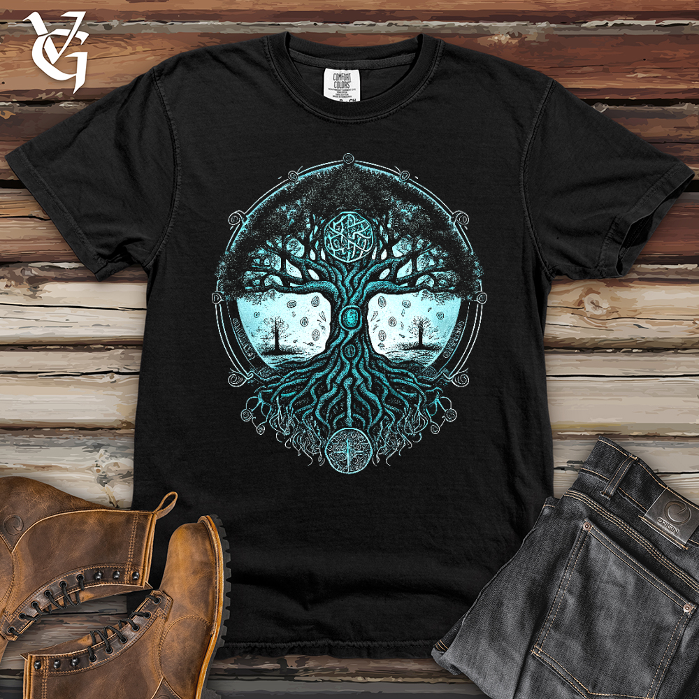 Viking Goods Spirit of Yggdrasil Heavy Cotton Comfort Colors Tee Black / L