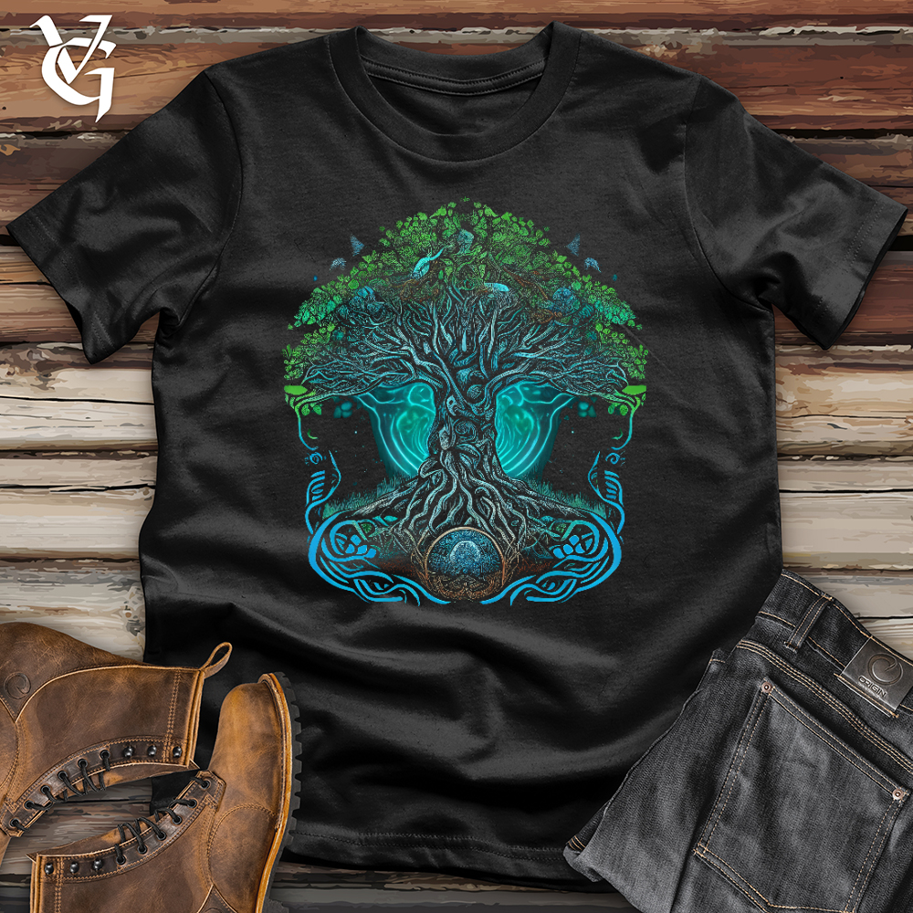 Viking Goods Spirit of Yggdrasil Softstyle Tee Black / L