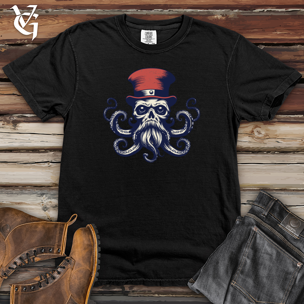 Viking Goods Squidly Swashbuckler  Heavy Cotton Comfort Colors Tee Black / L