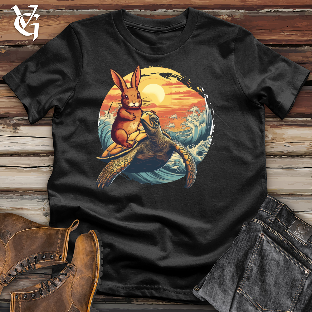 Viking Goods Squirrel Surf Cotton Tee Black / L