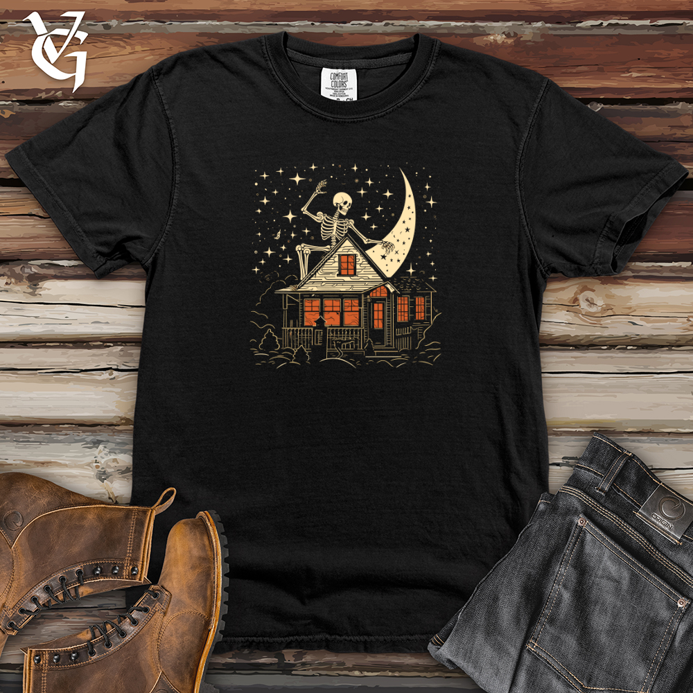 Viking Goods Stellar Builder Skeleton Heavy Cotton Comfort Colors Tee Black / L