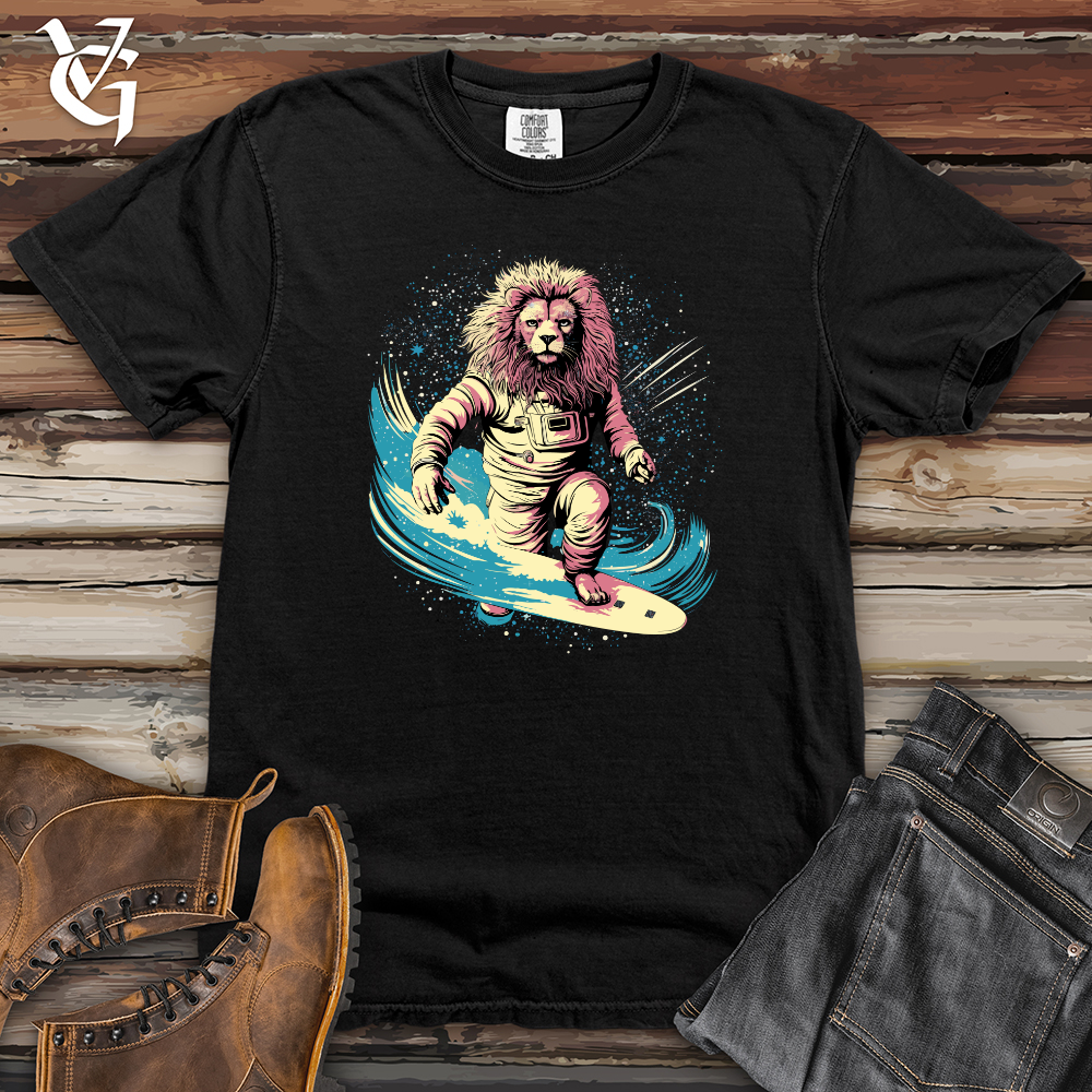 Viking Goods Stellar Surfer 02 Heavy Cotton Comfort Colors Tee Black / L