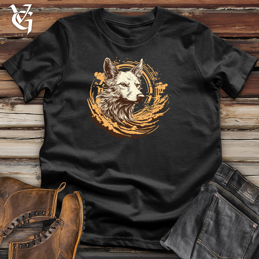 Viking Goods Stormy Desert Coyote Cotton Tee Black / L