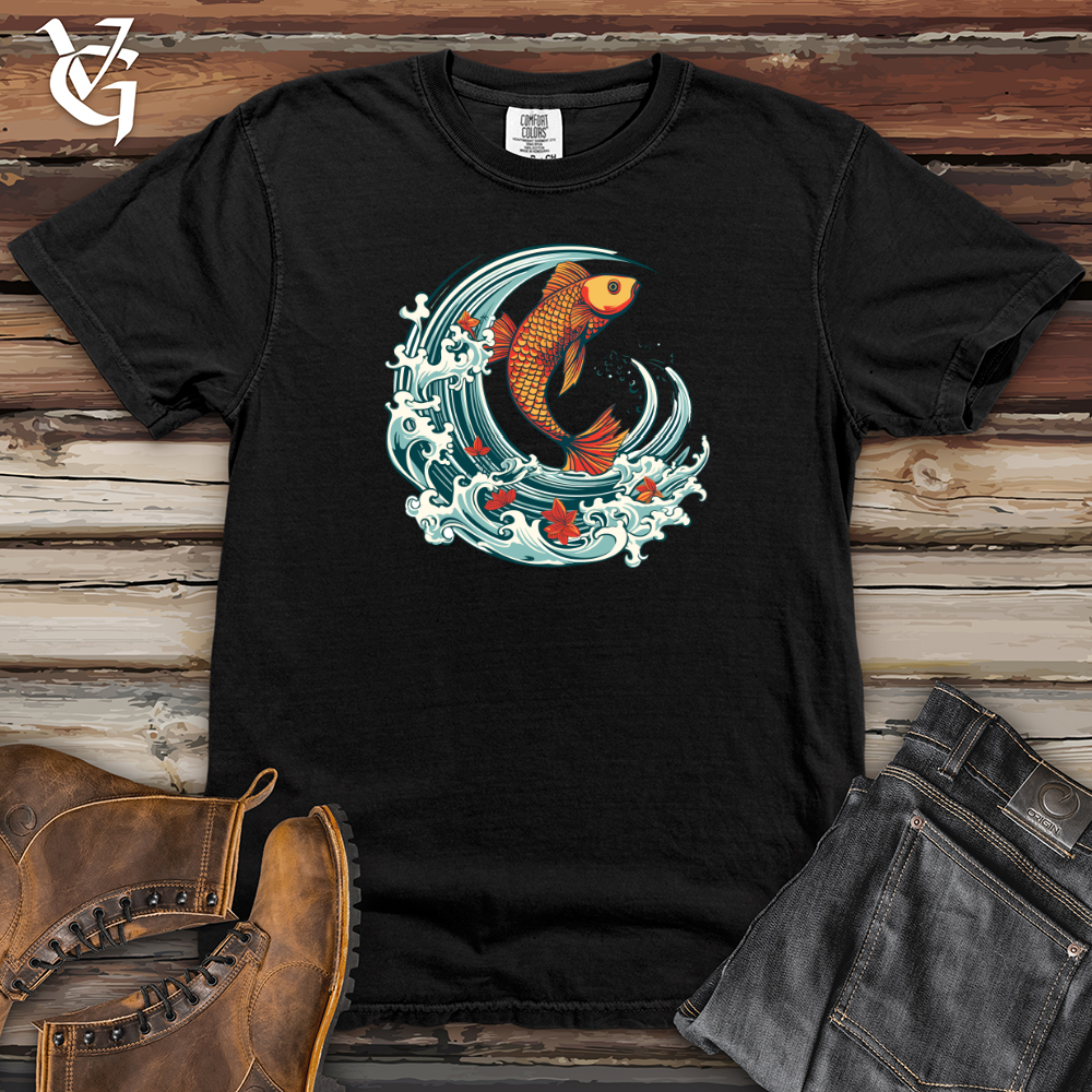 Viking Goods Surfin Finatics  Heavy Cotton Comfort Colors Tee Black / L