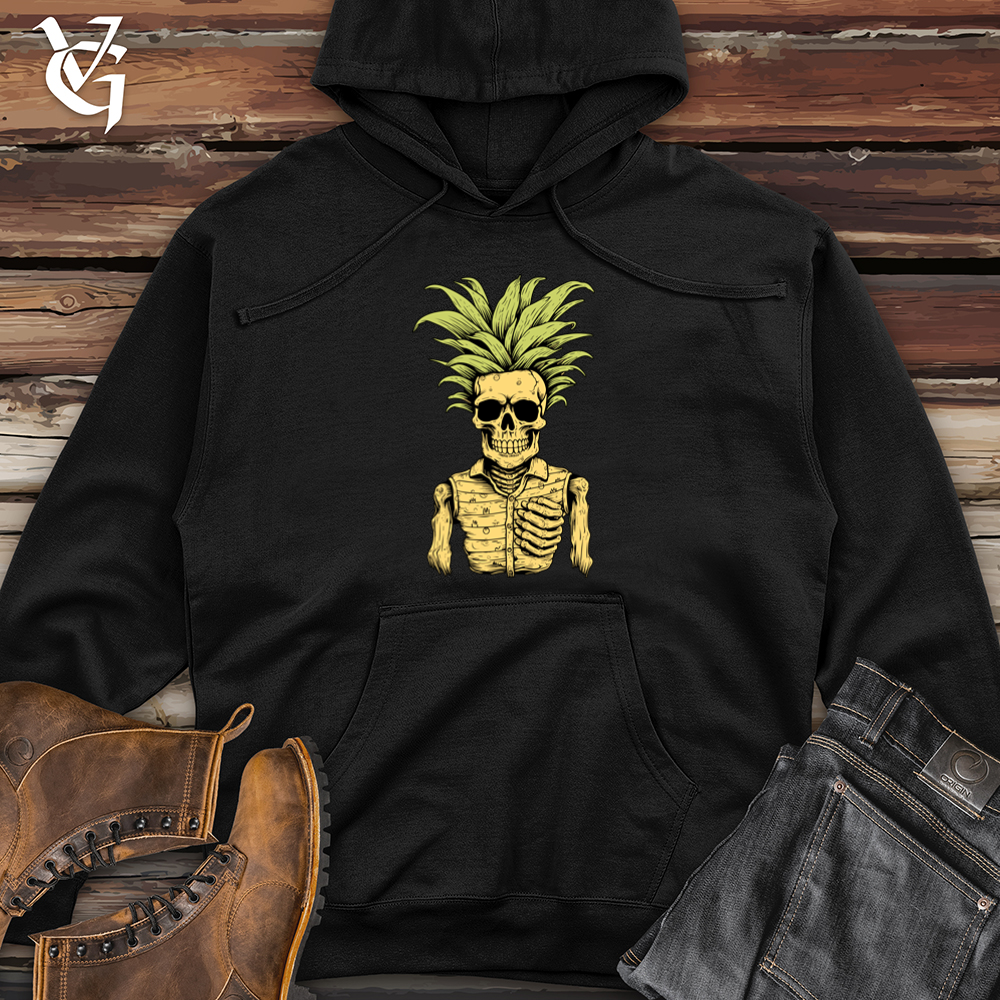Viking Goods Surreal Pineapple Shenanigans Midweight Hooded Sweatshirt Black / L
