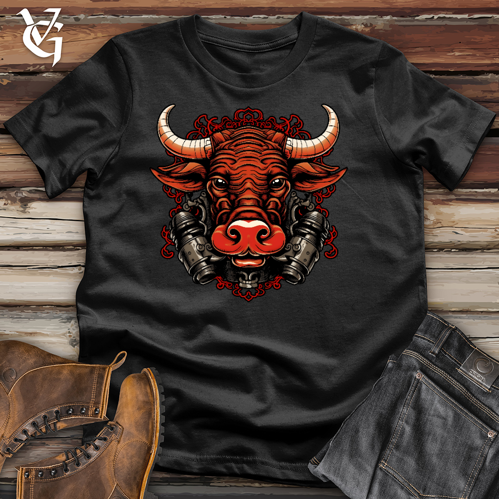 Viking Goods The Red Ox Cotton Tee Black / L